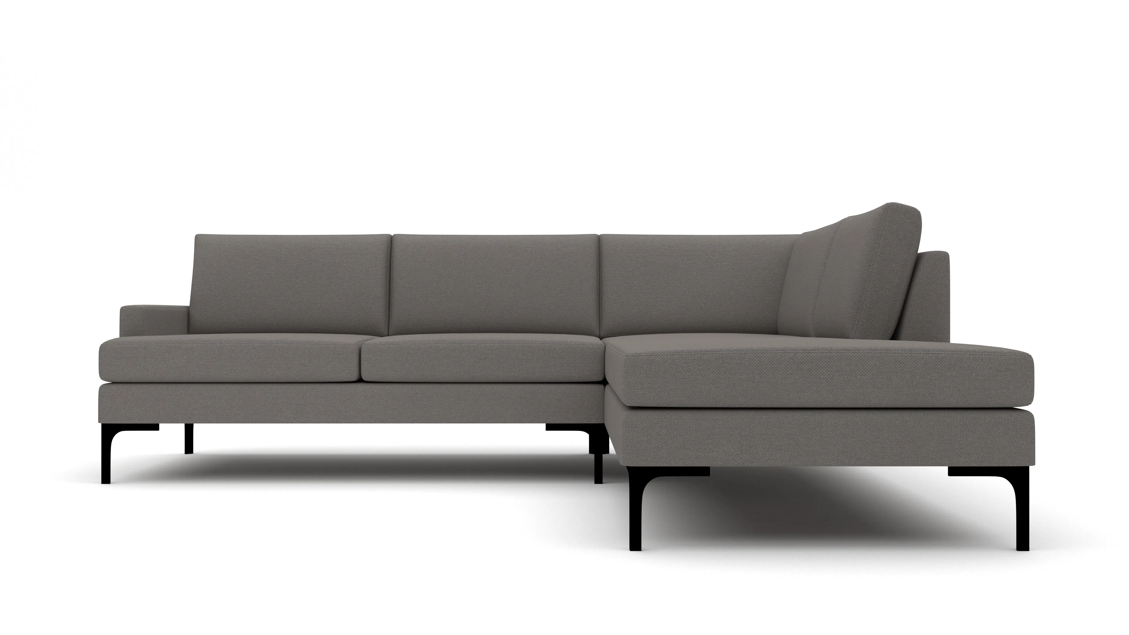 Barton Springs 106" Raf Bumper Chaise Sectional