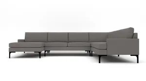 Barton Springs 142" Corner Sectional W. Laf Chaise