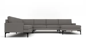 Barton Springs 142" Corner Sectional W. Raf Chaise