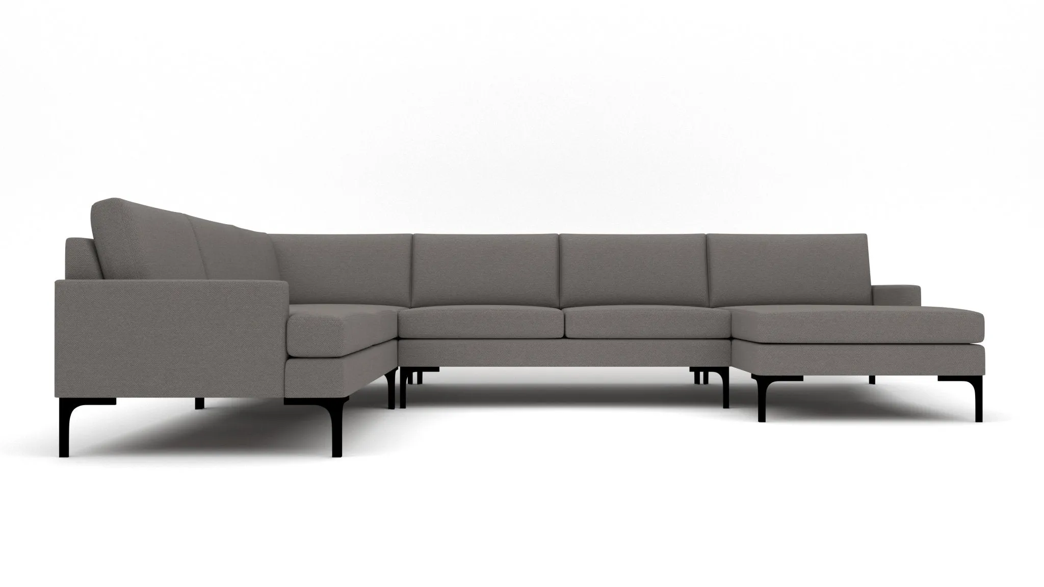 Barton Springs 142" Corner Sectional W. Raf Chaise