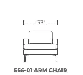 Barton Springs 33" Arm Chair