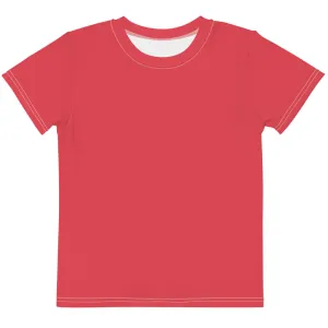 Basic Crimson - Sustainably Made Kids T-Shirt