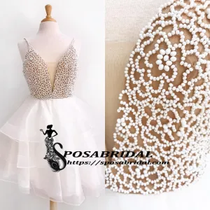 Beaded Short Elegant Pretty Gorgeous Formal Popular Homecoming Dresses, BD0223