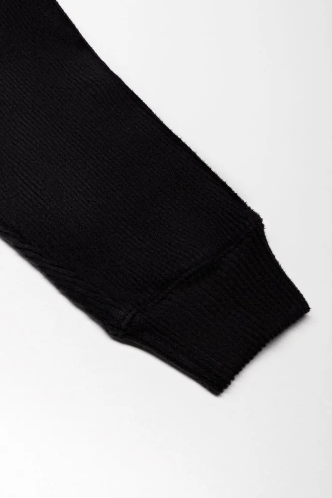 Bell Sleeve Top Black