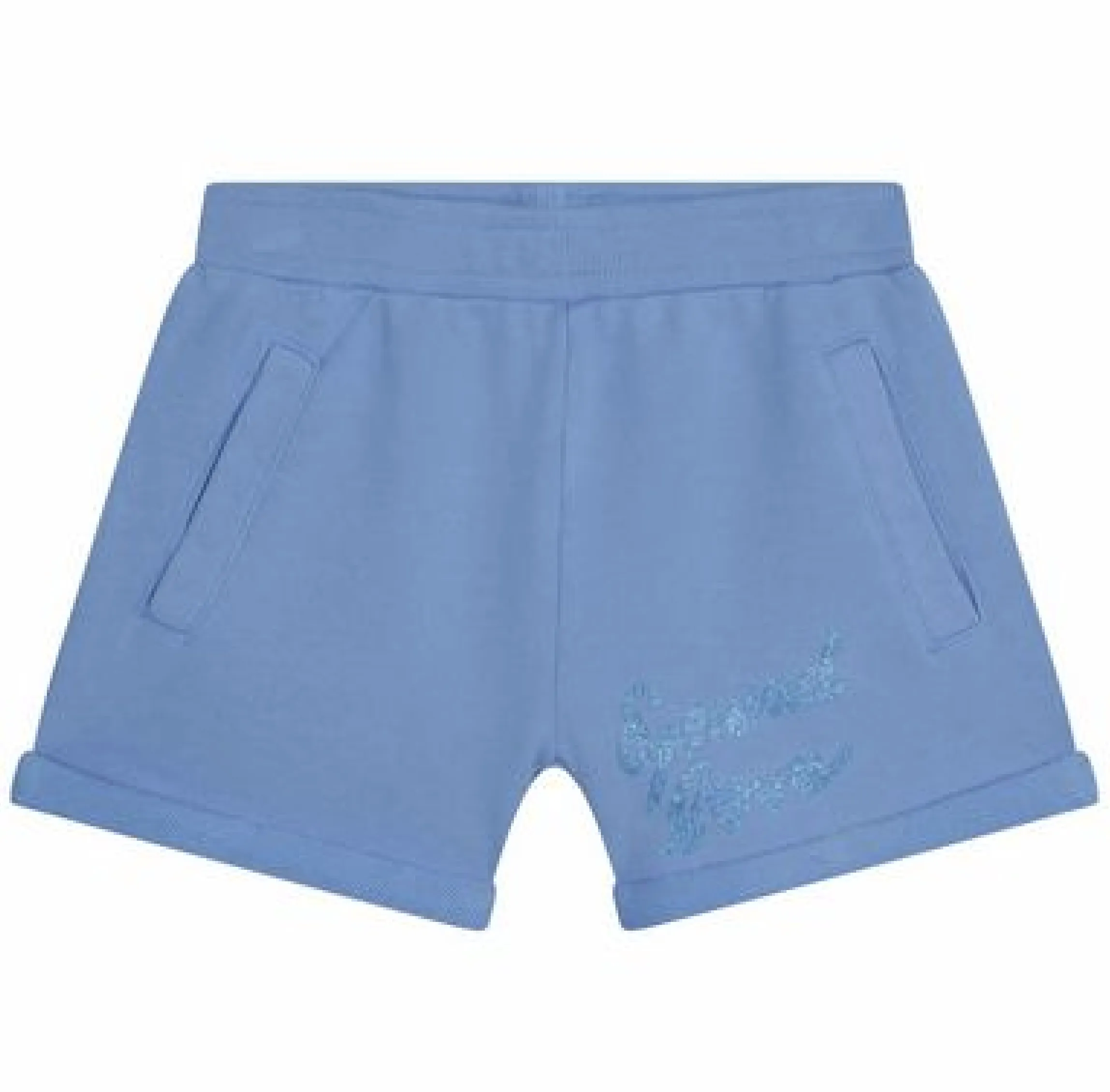 Billie Blush - Terry Shorts - Glitter Spread Love Print