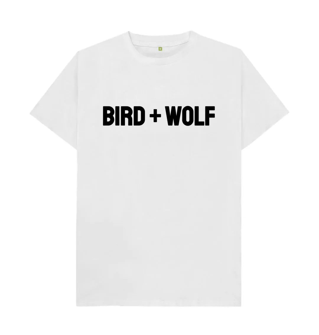 Bird   Wolf Classic Tee (Black Lettering)