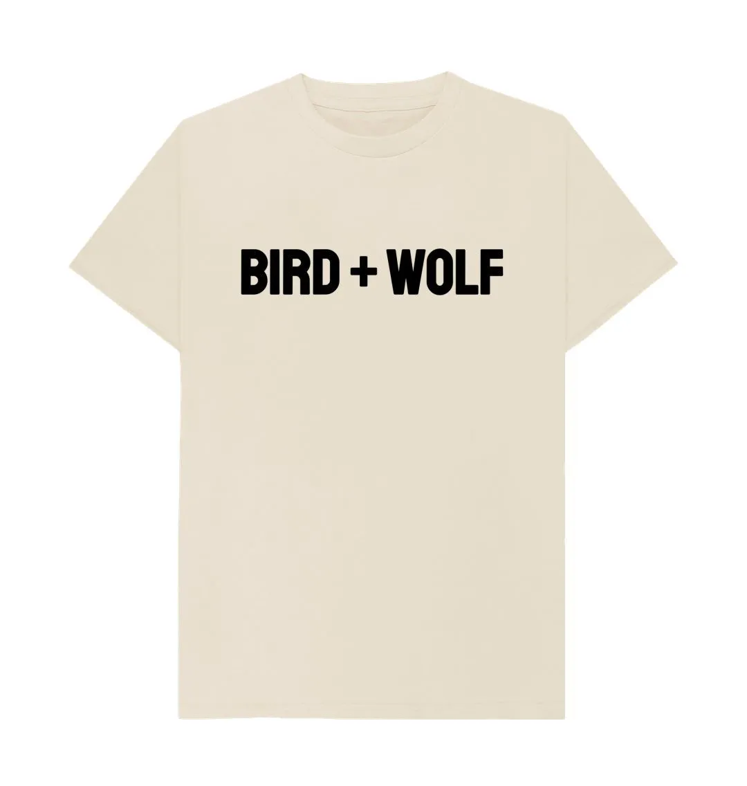 Bird   Wolf Classic Tee (Black Lettering)