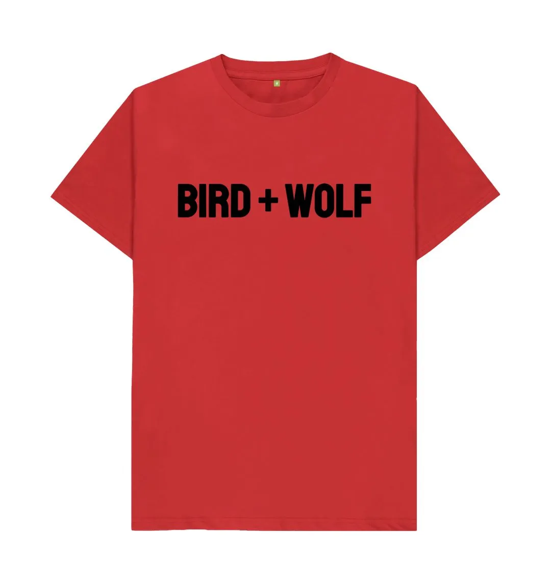 Bird   Wolf Classic Tee (Black Lettering)