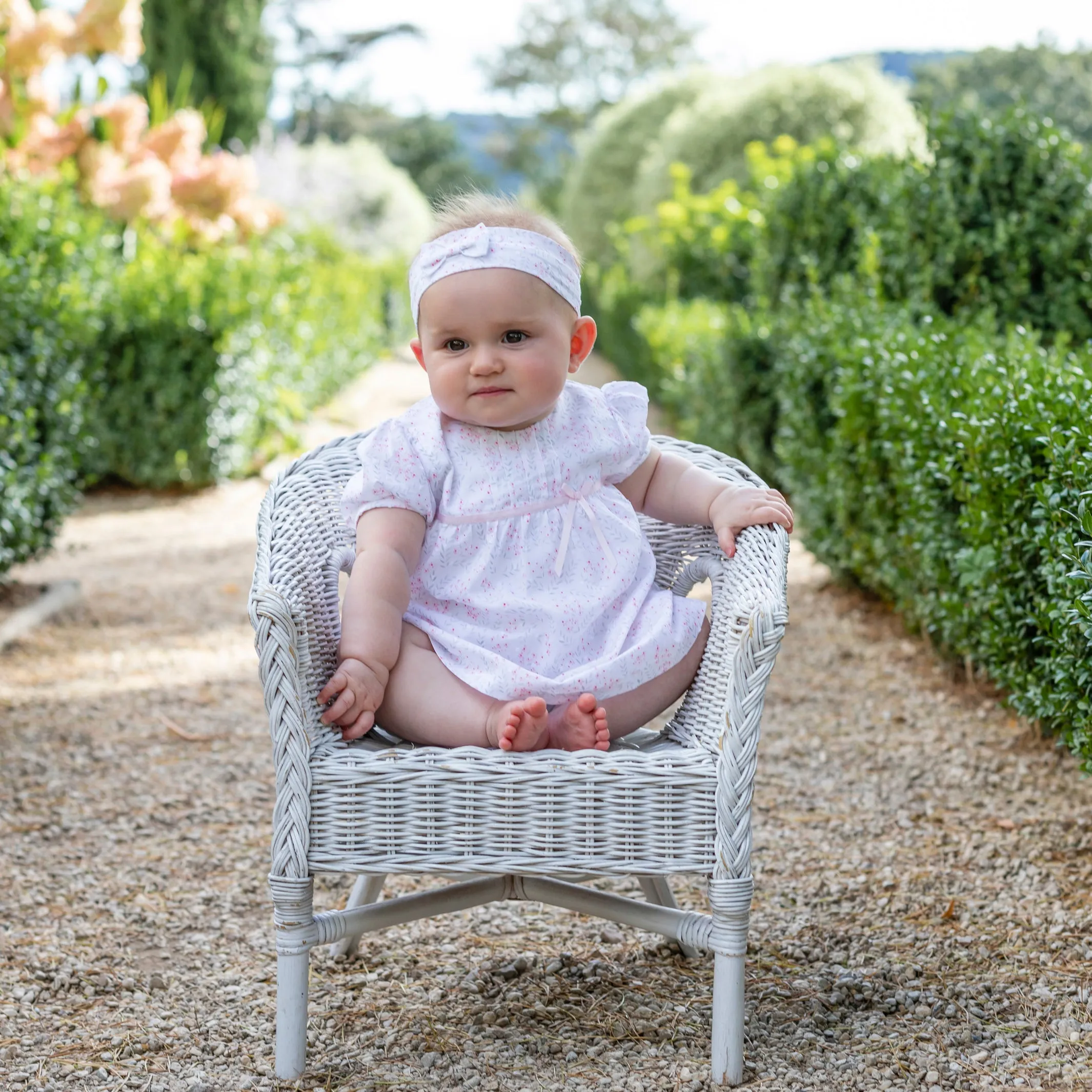 Birdie Baby Girls Romper Dress