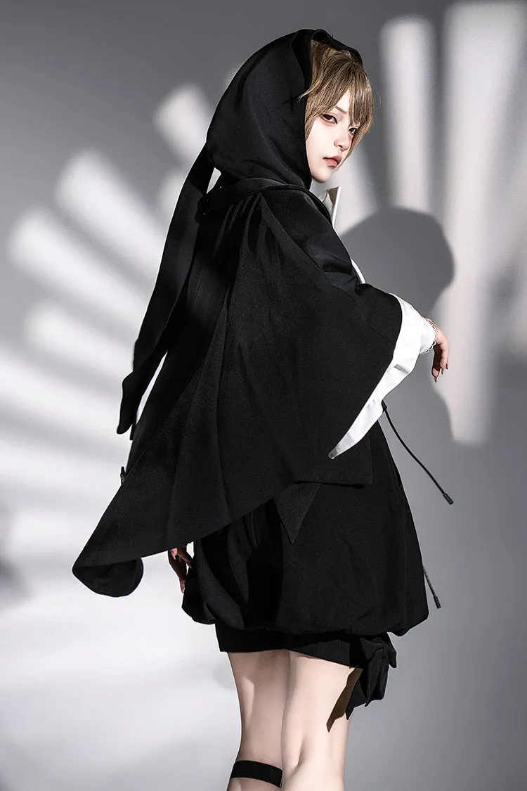 Black [Rabbit Feather Phantom] Gothic Prince Handsome Ouji Lolita Vest