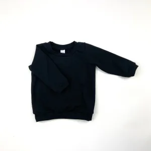 BLACK T-SHIRT - LONG OR SHORT SLEEVE