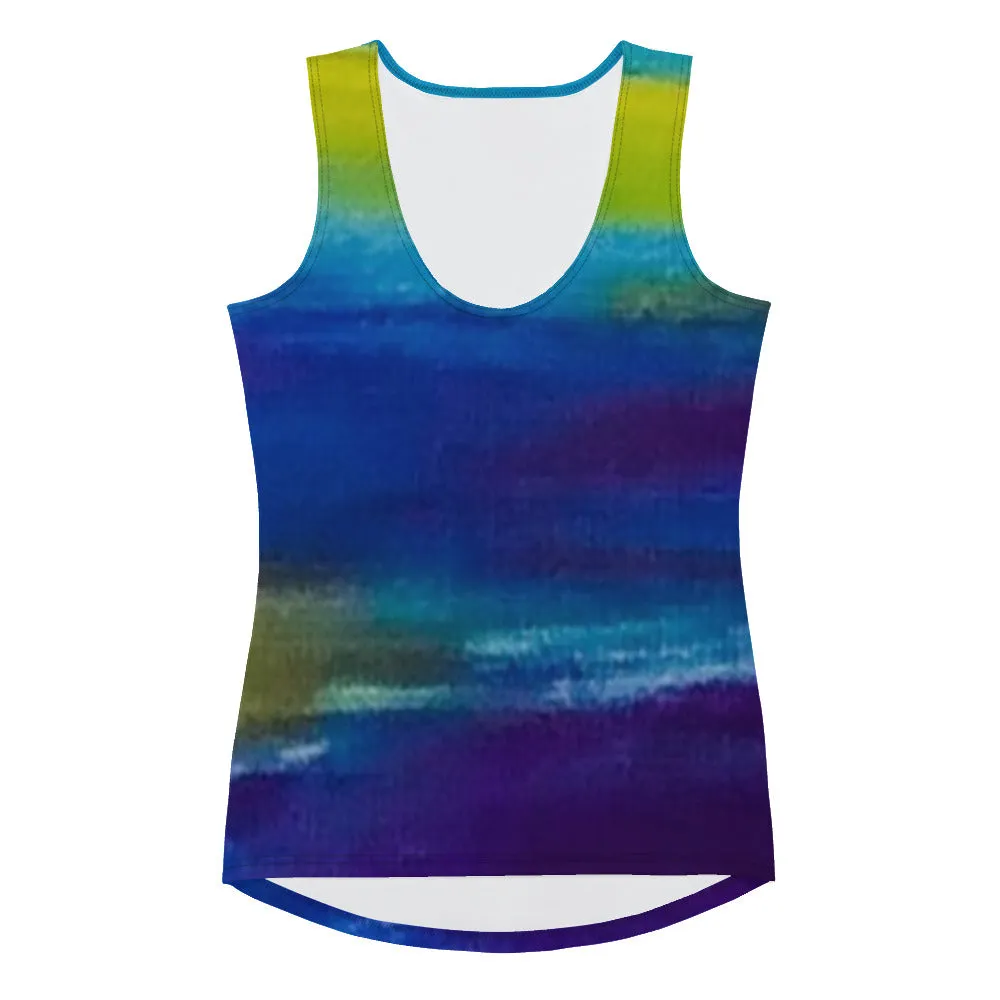Blue Wave Tank Top