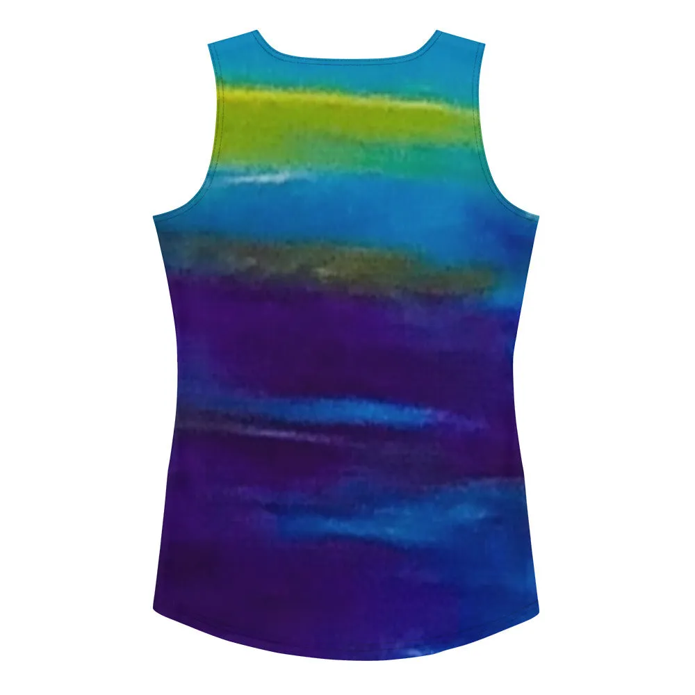 Blue Wave Tank Top