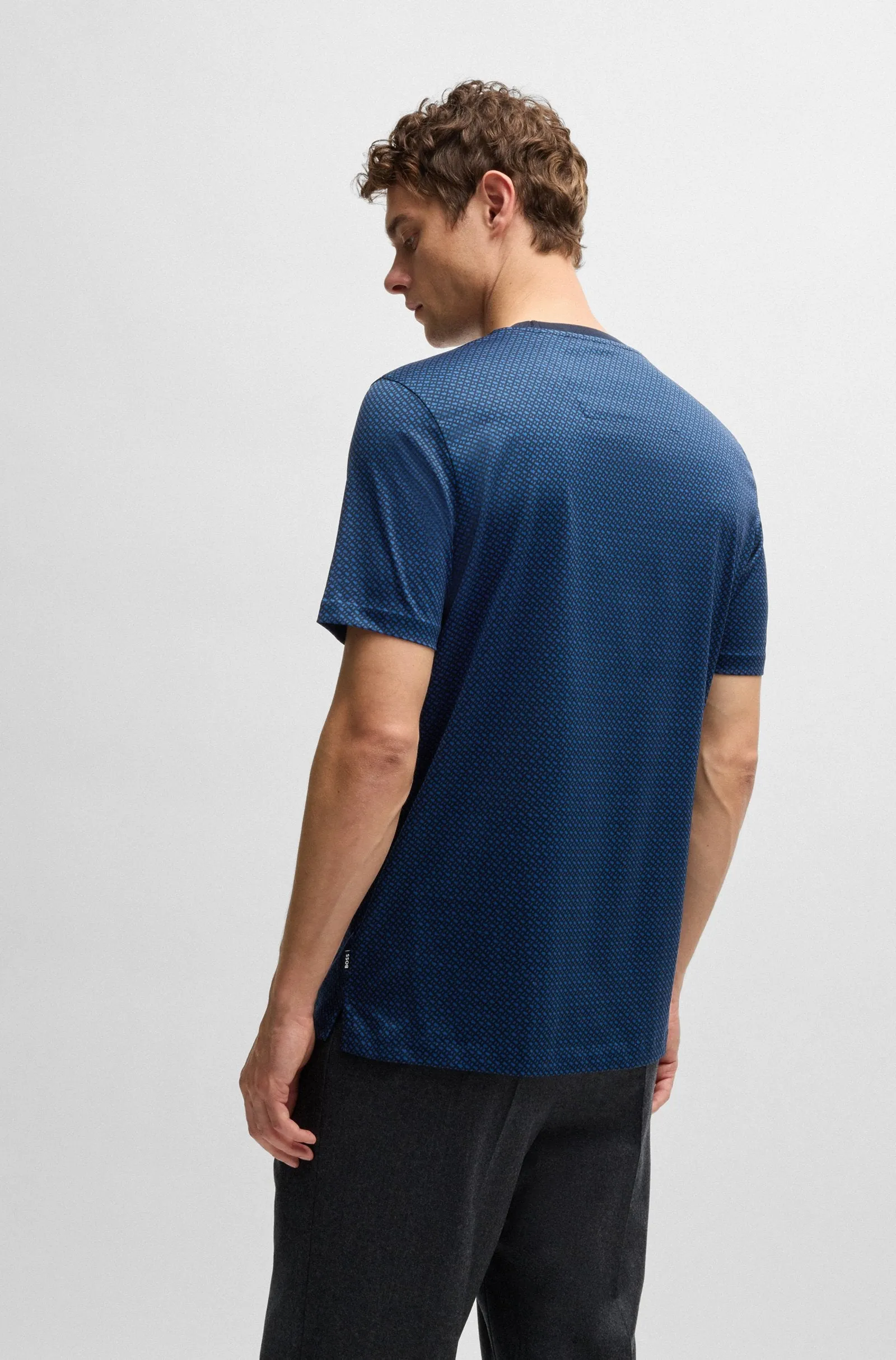 BOSS T-Shirts Regular Fit in Cotton - H-THOMPSON 204 10262982 01-50518883