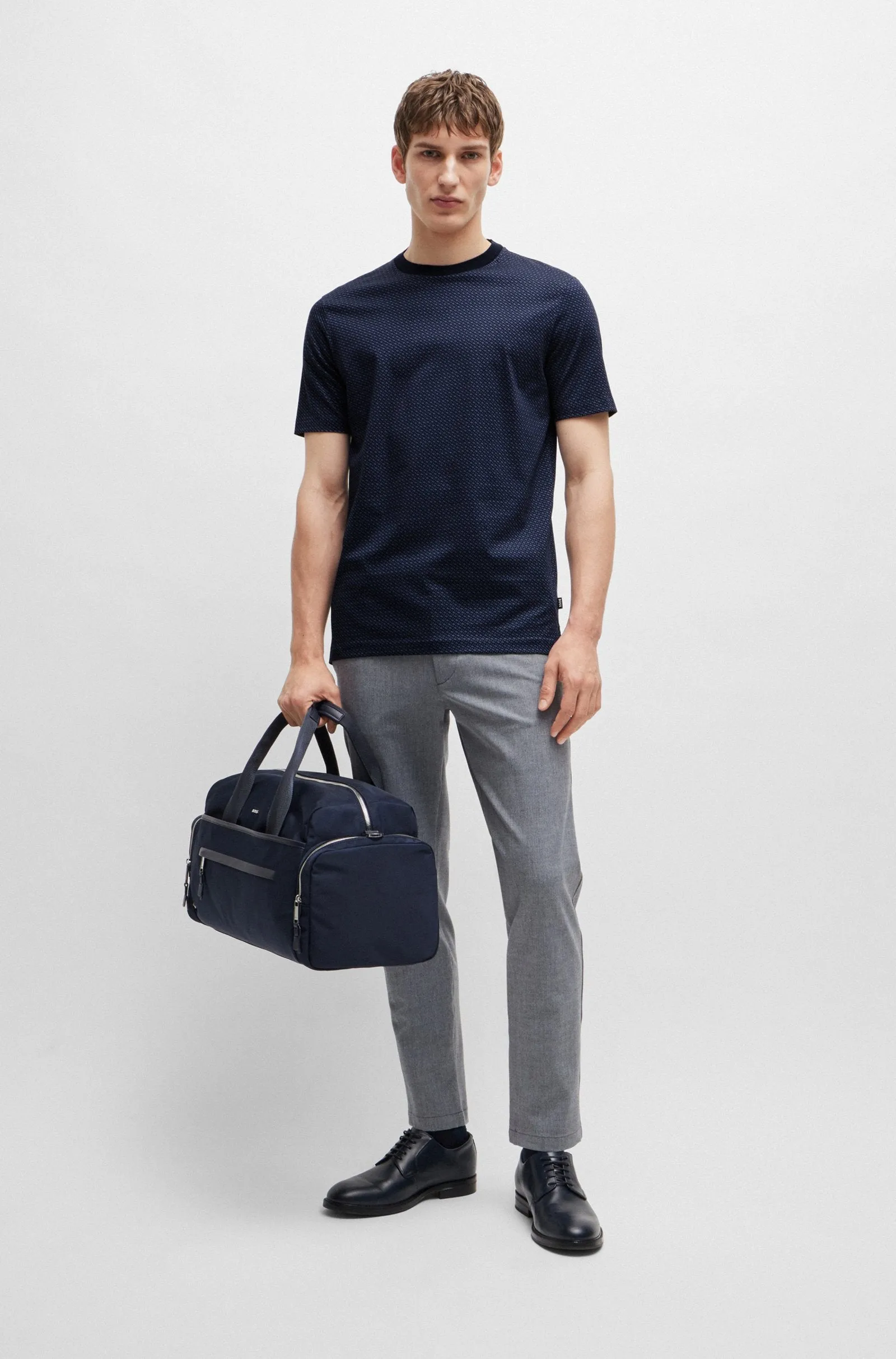BOSS T-Shirts Regular Fit in Cotton - H-THOMPSON 204 10262982 01-50518883