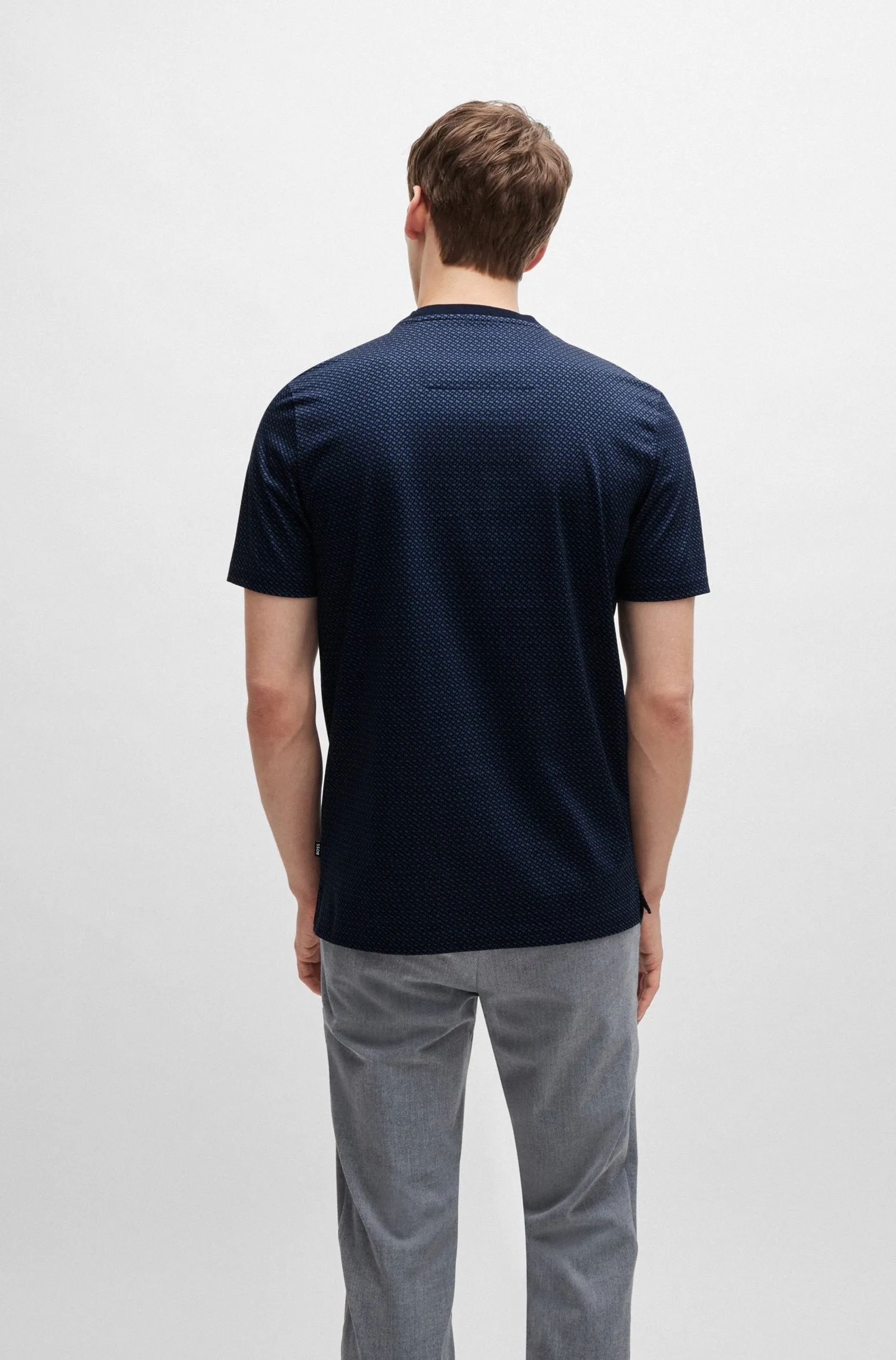 BOSS T-Shirts Regular Fit in Cotton - H-THOMPSON 204 10262982 01-50518883