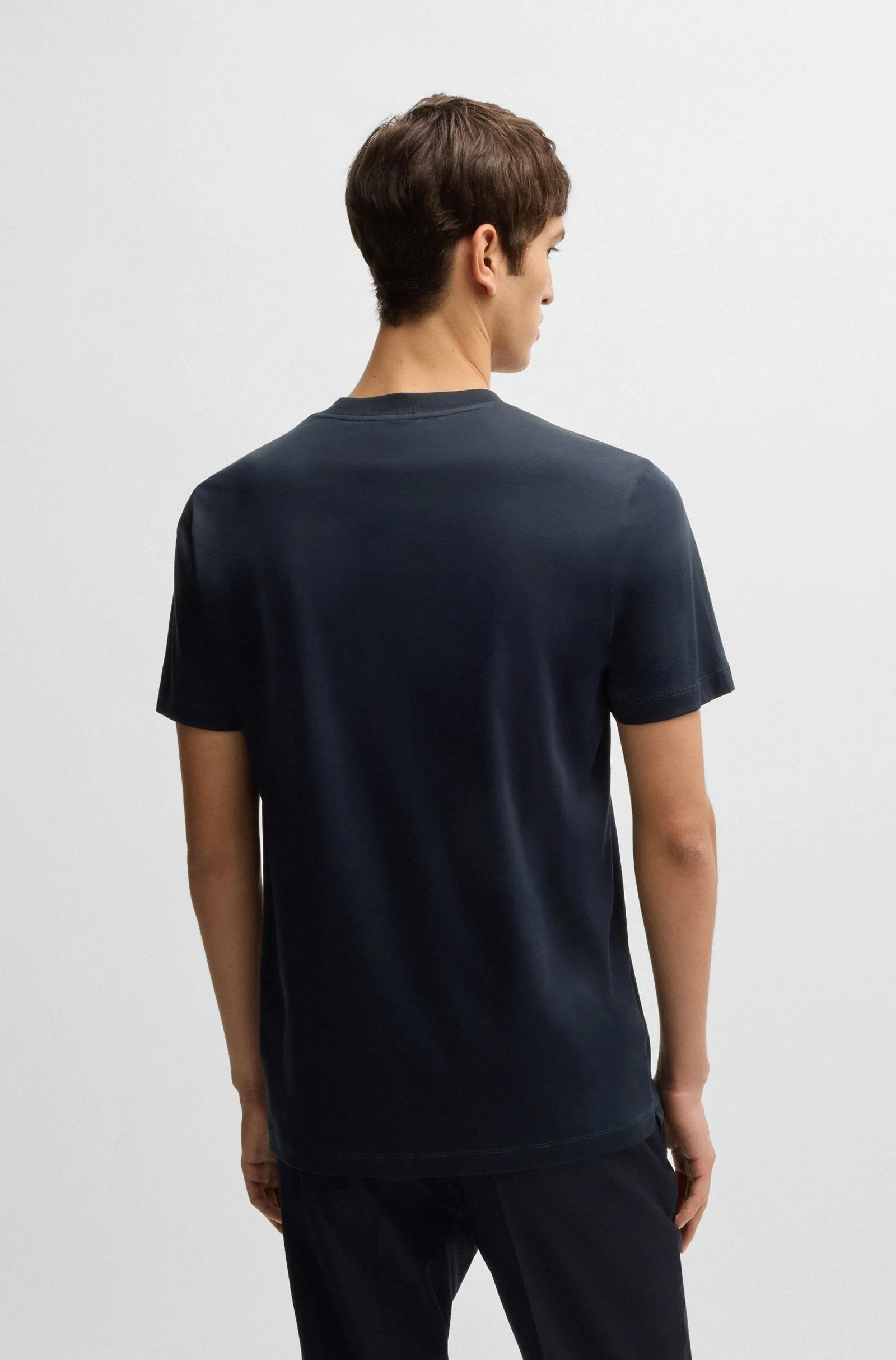 BOSS T-Shirts Slim Fit in Cotton - H-TESSLER 17 10266282 01-50523931