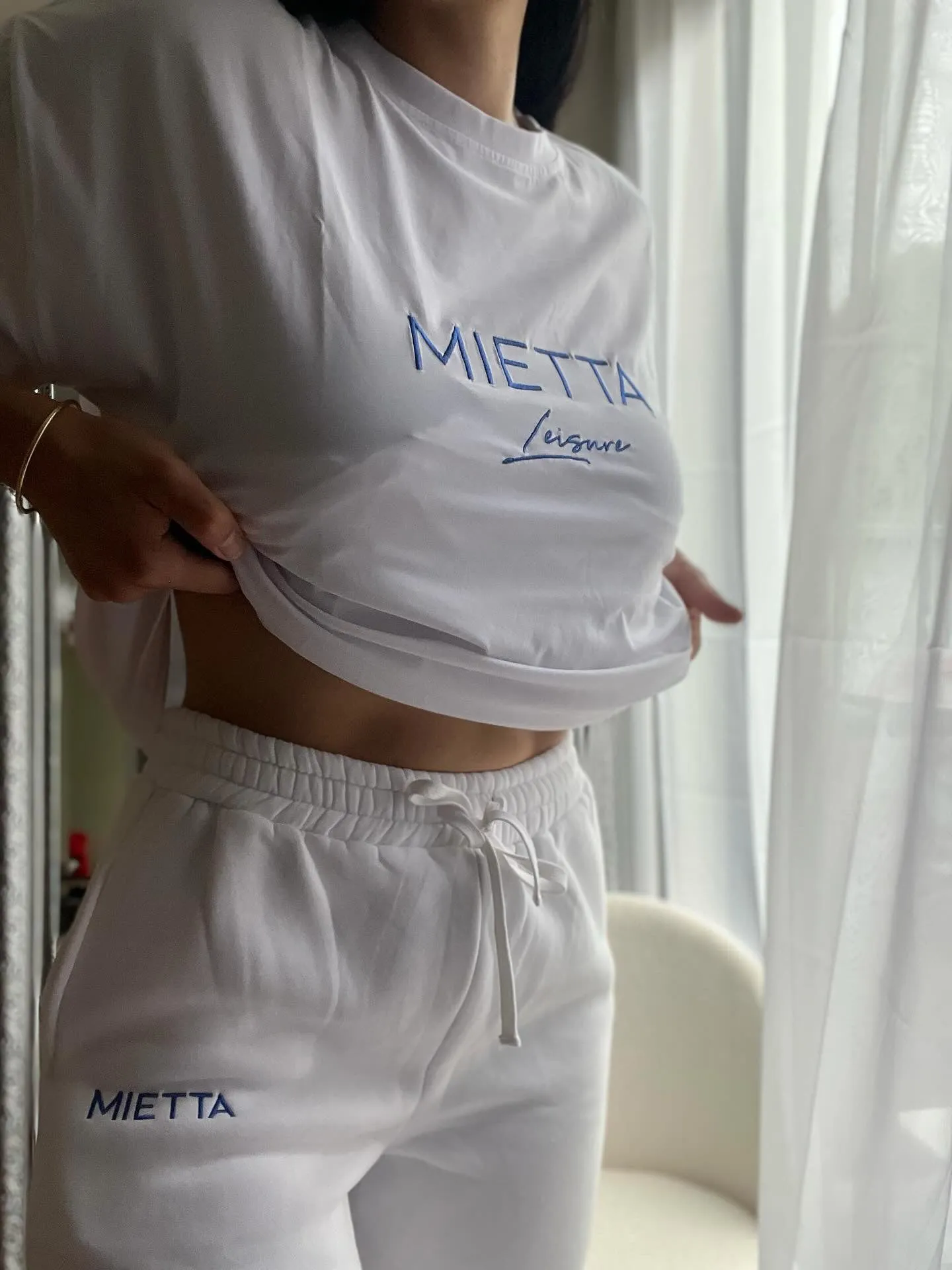 Botanical Over sized T - White