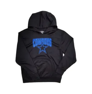 BOY SIZE MEDIUM (12/14 YEARS) DALLAS COWBOYS, Pullover Hoodie EUC B35