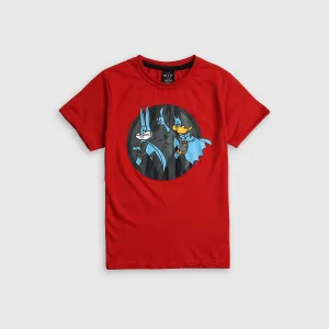 Boys Pure Cotton Batbunny & Donald Duck Graphic T-Shirt