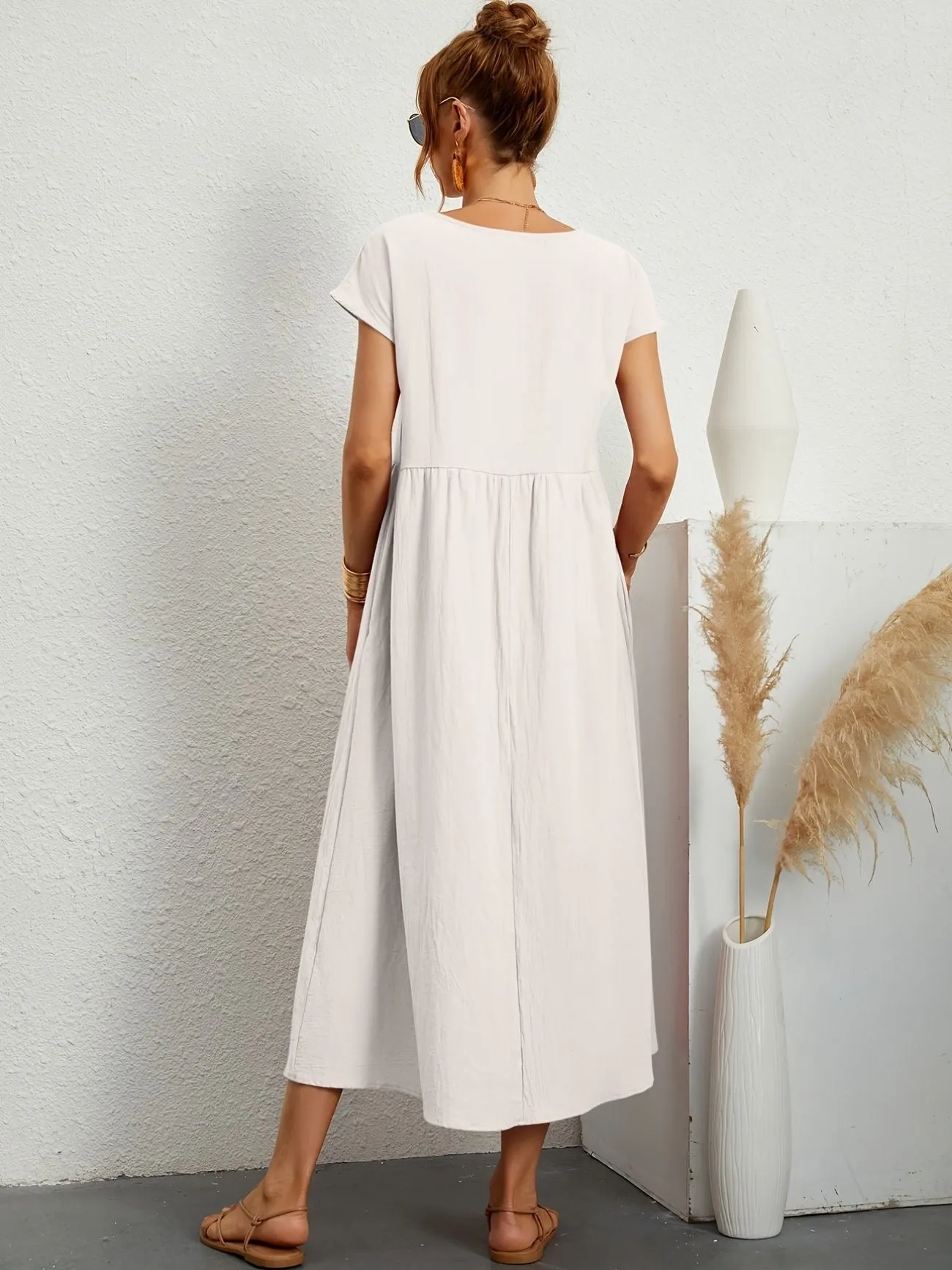 Brenda® | Elegant linen dress