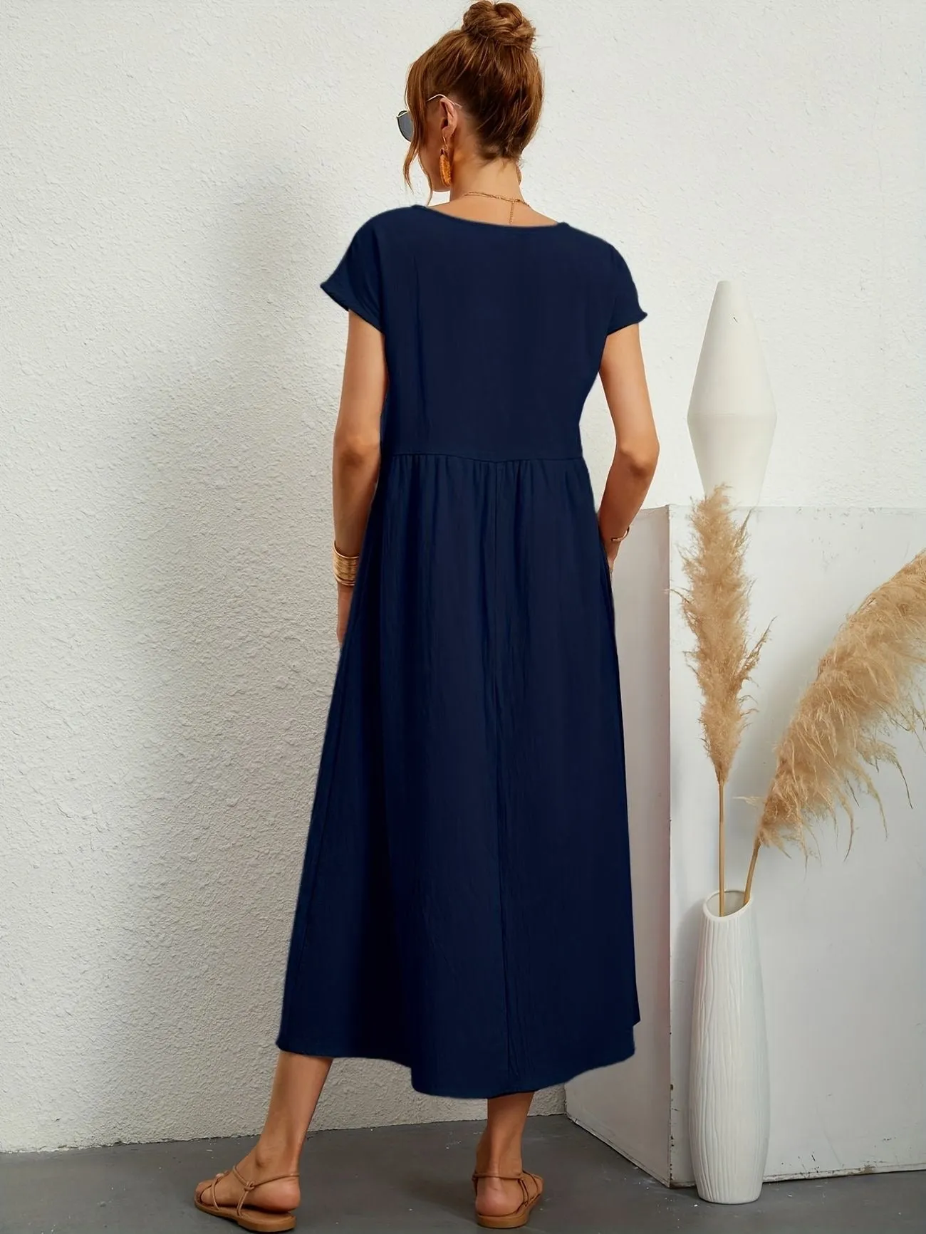 Brenda® | Elegant linen dress