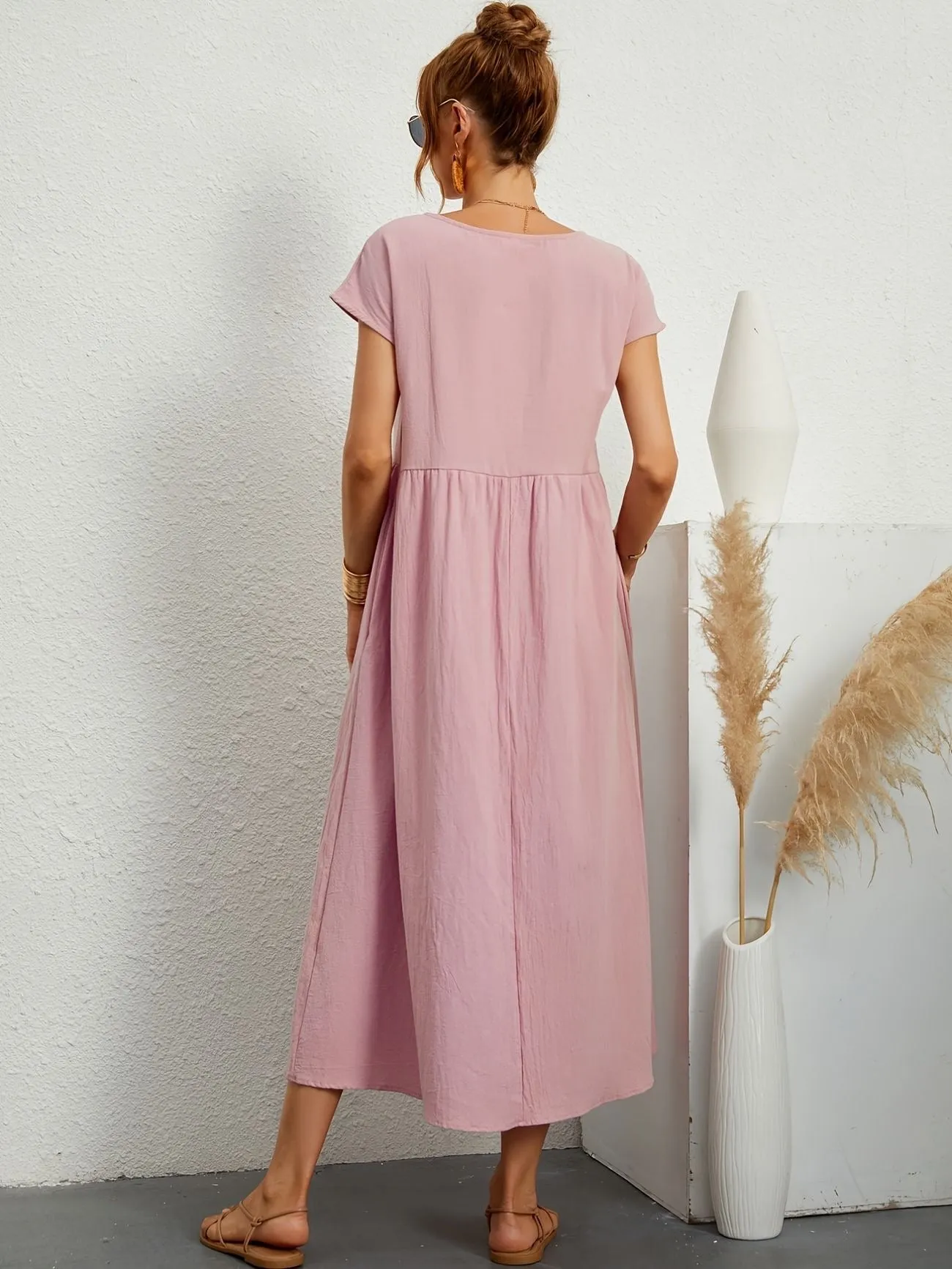 Brenda® | Elegant linen dress