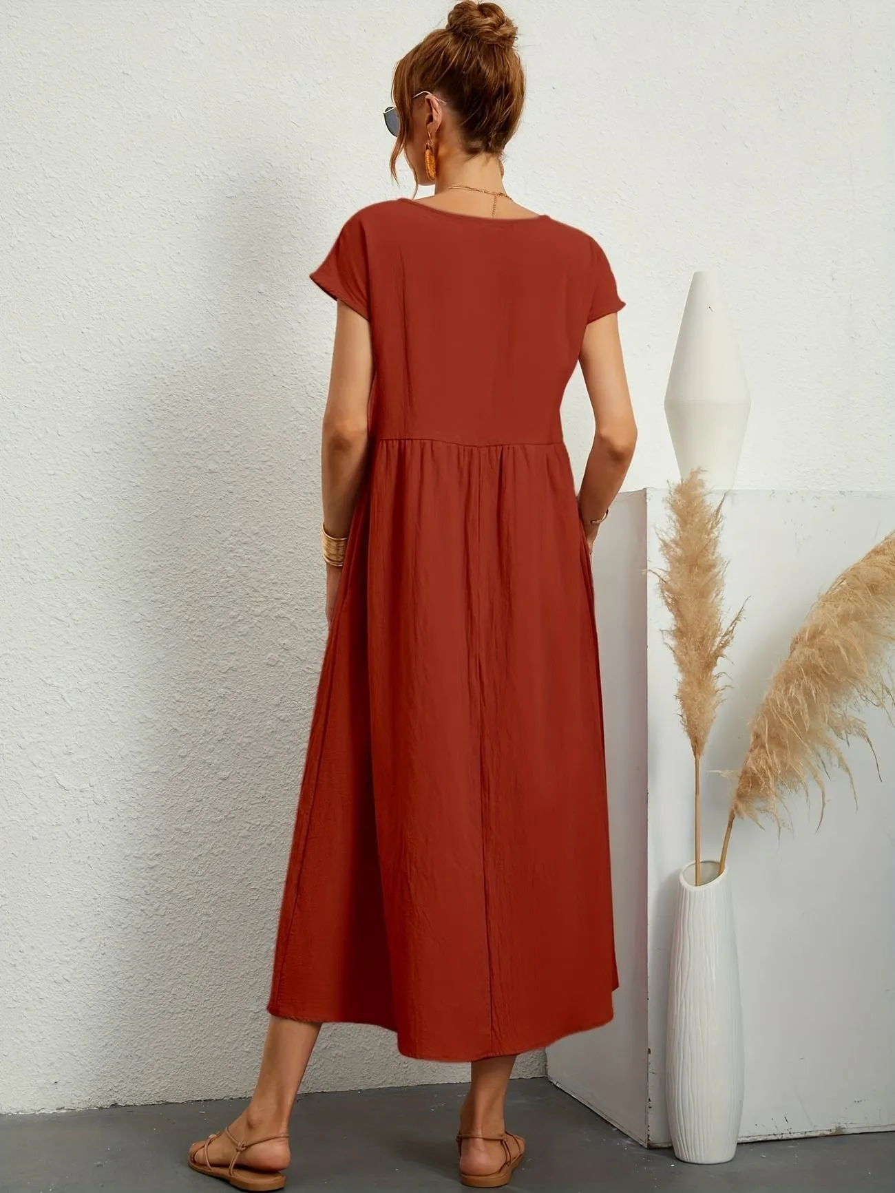 Brenda® | Elegant linen dress