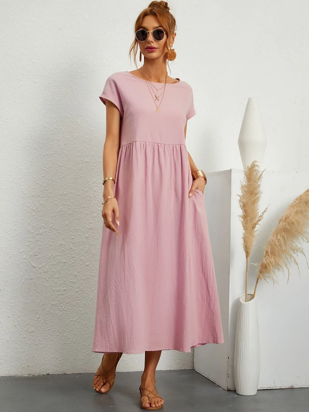 Brenda® | Elegant linen dress