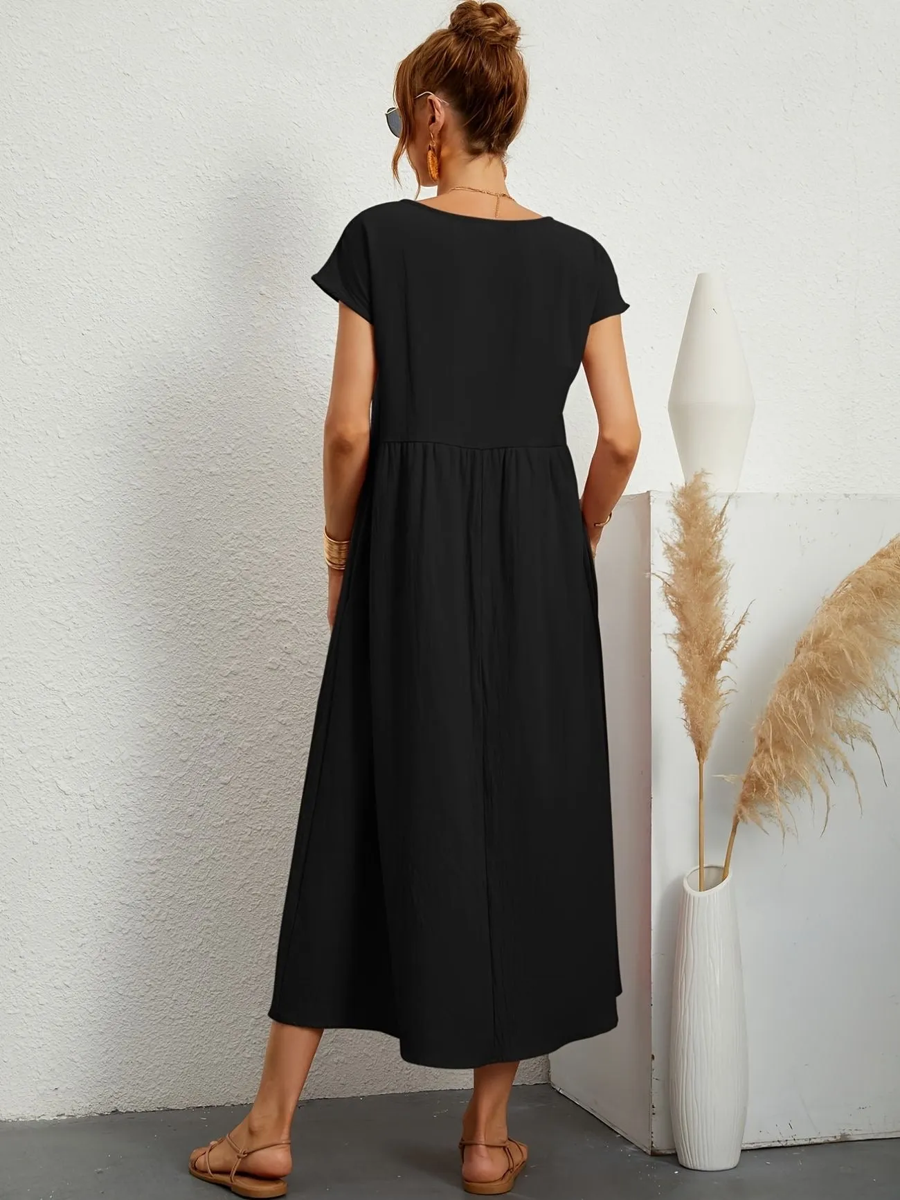 Brenda® | Elegant linen dress
