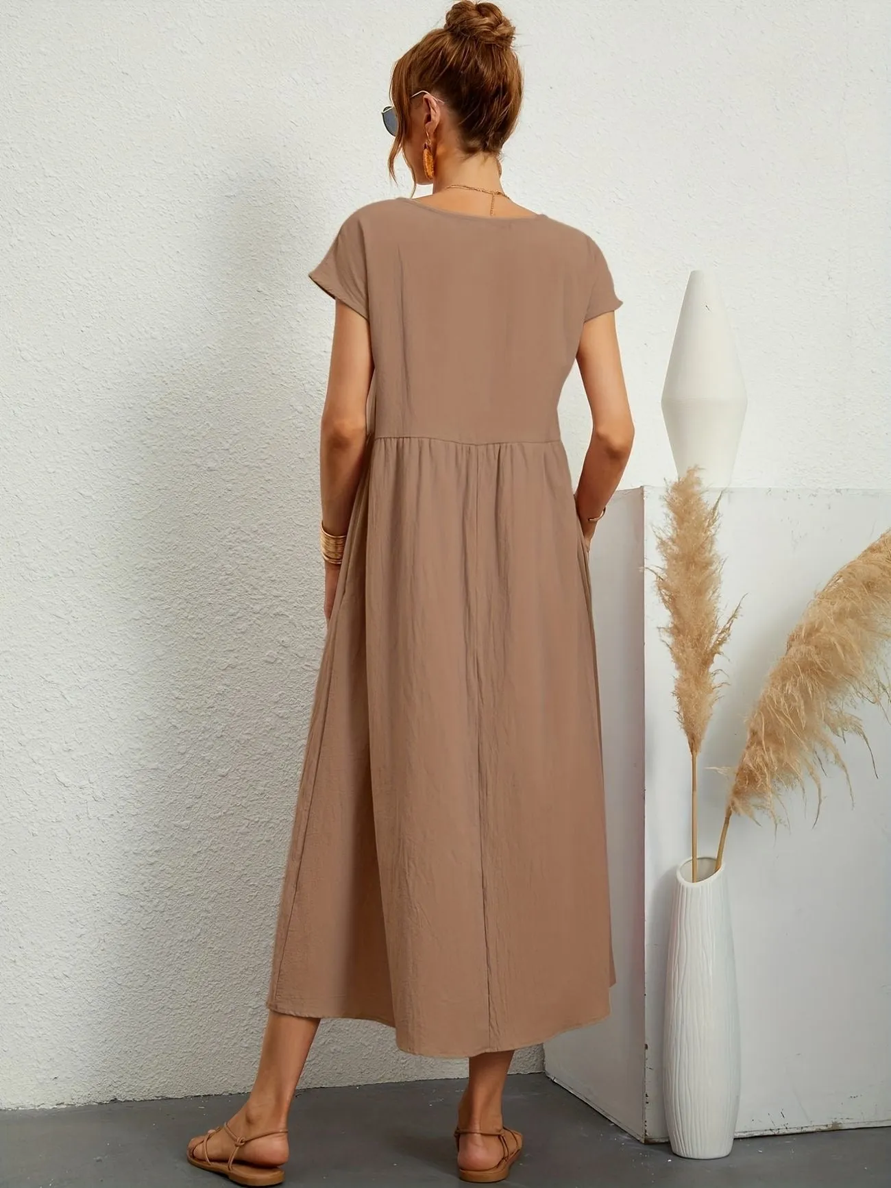 Brenda® | Elegant linen dress
