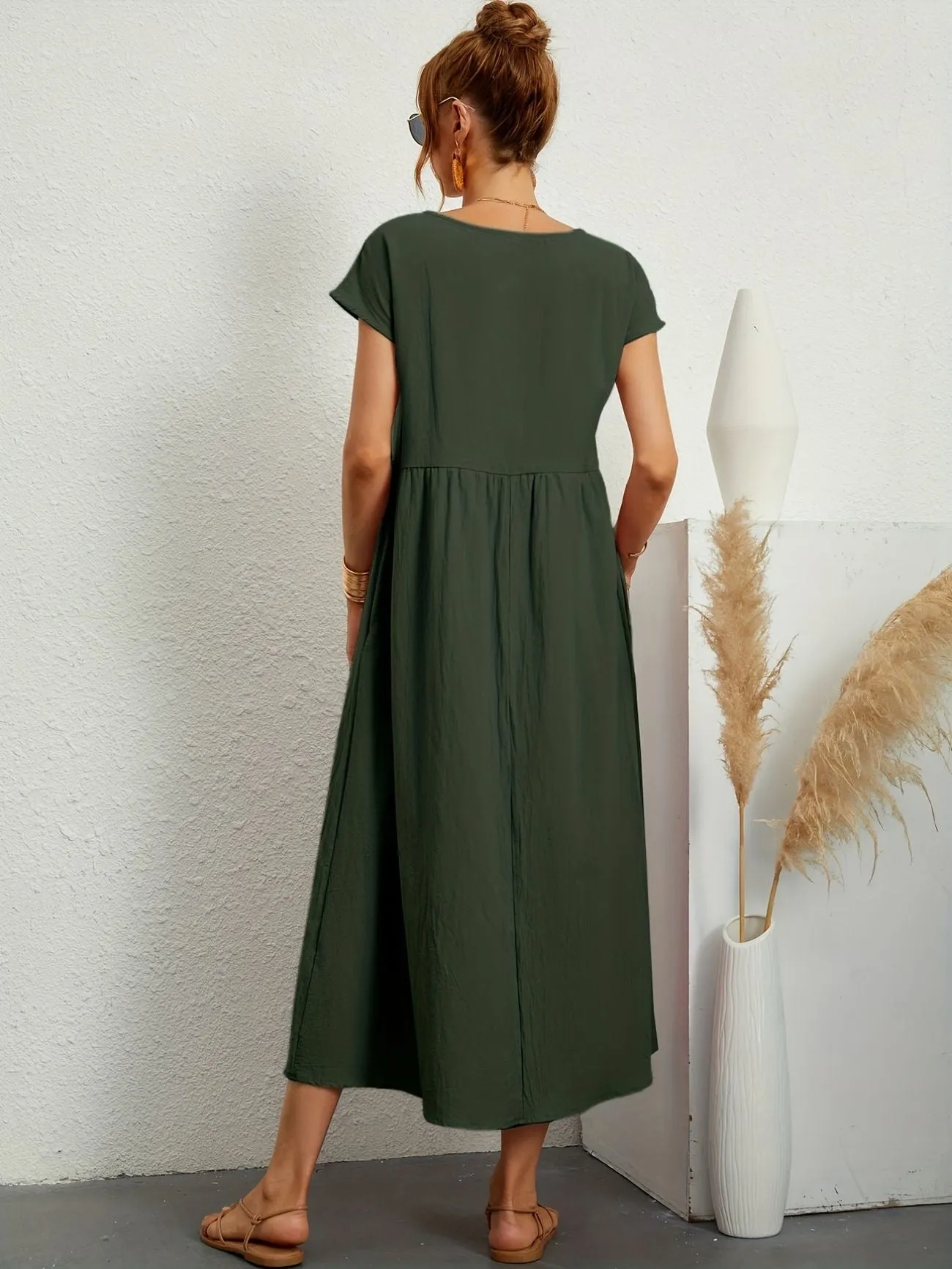 Brenda® | Elegant linen dress