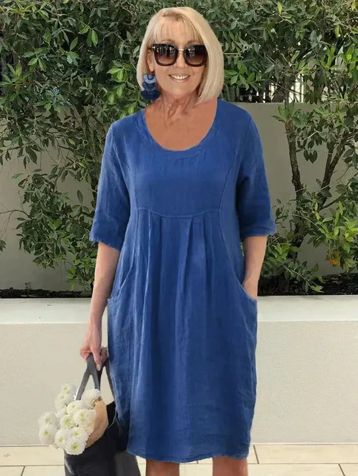 Bridget™ | Relaxed Dress with Pockets