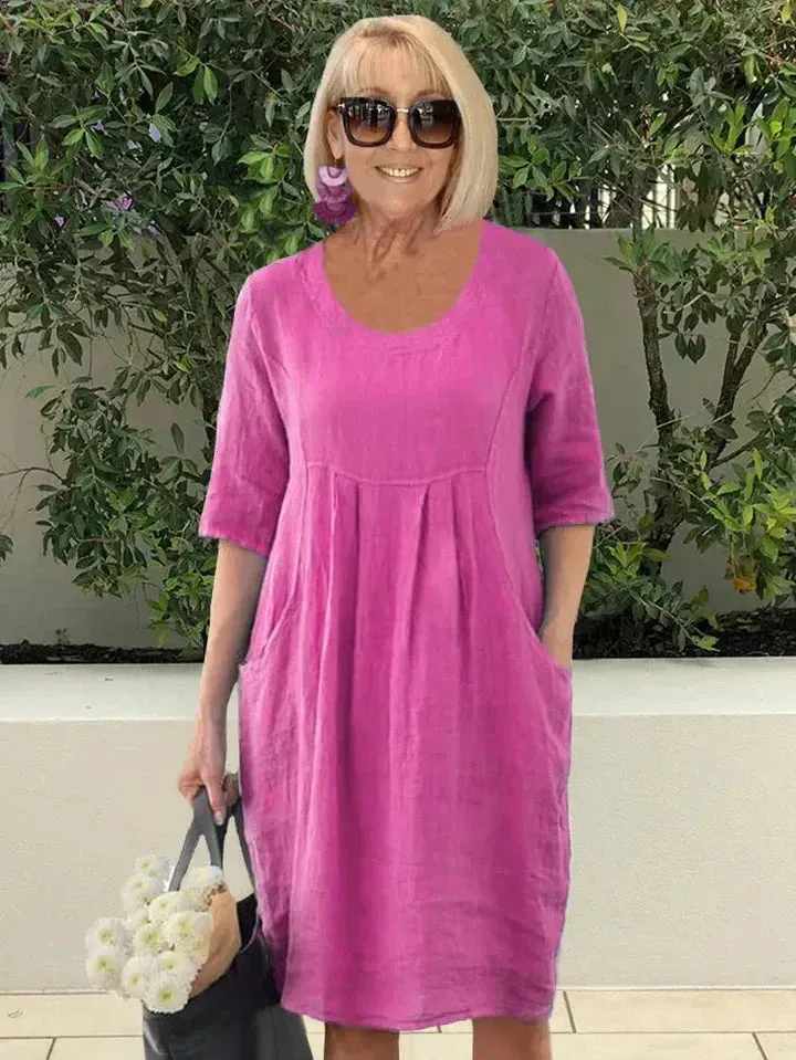 Bridget™ | Relaxed Dress with Pockets