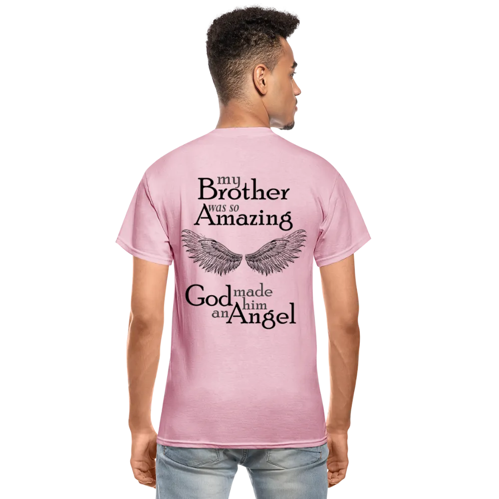Brother Amazing Angel Sister of an Angel Gildan Ultra Cotton Adult T-Shirt