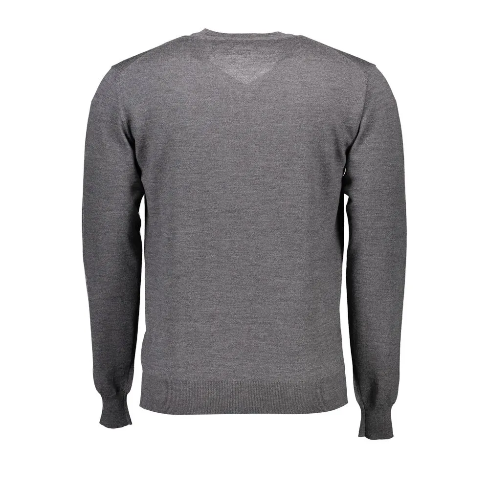 Brown Wool Men Sweater