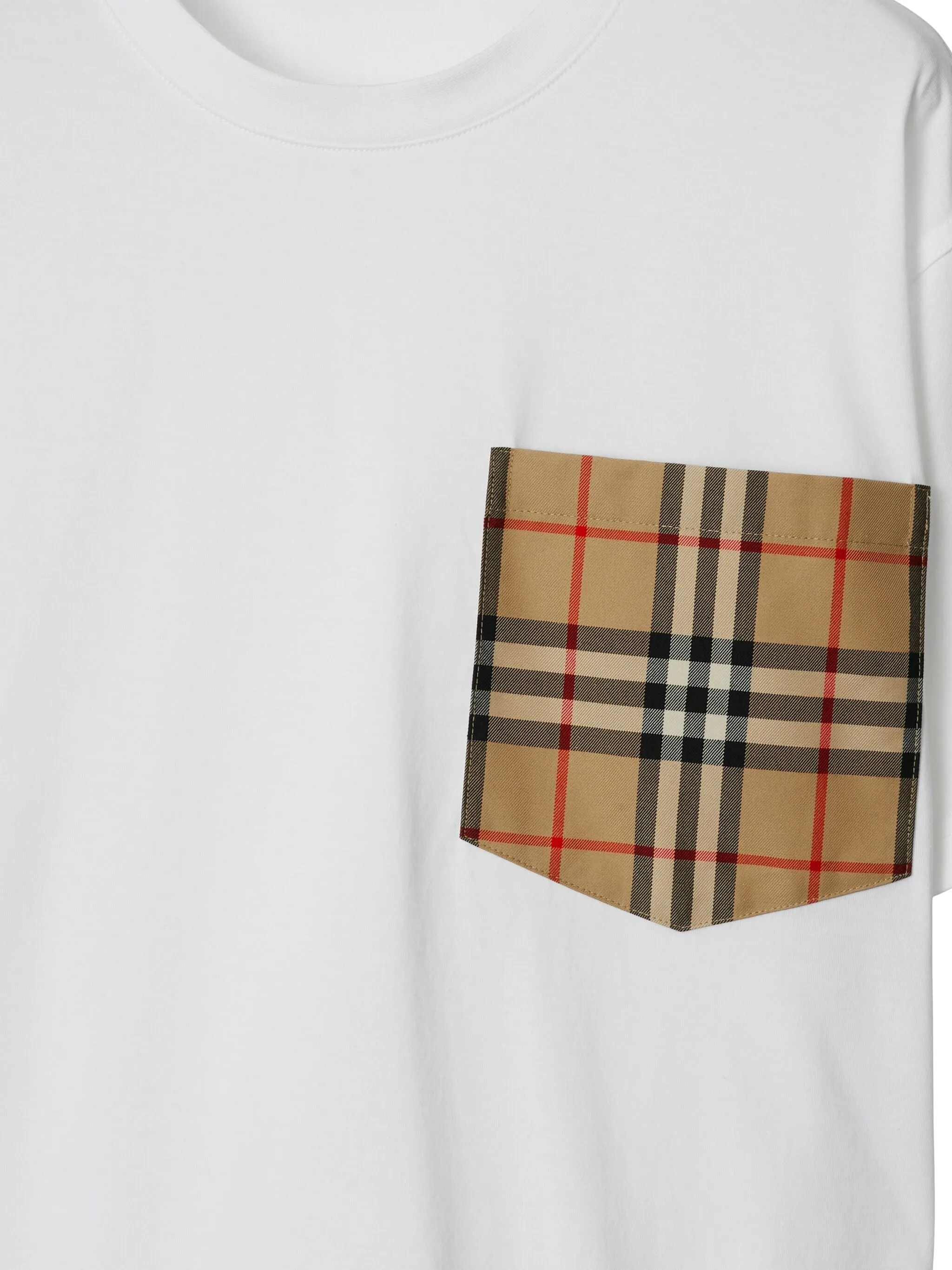 Burberry vit bomull lätt tröja tröja