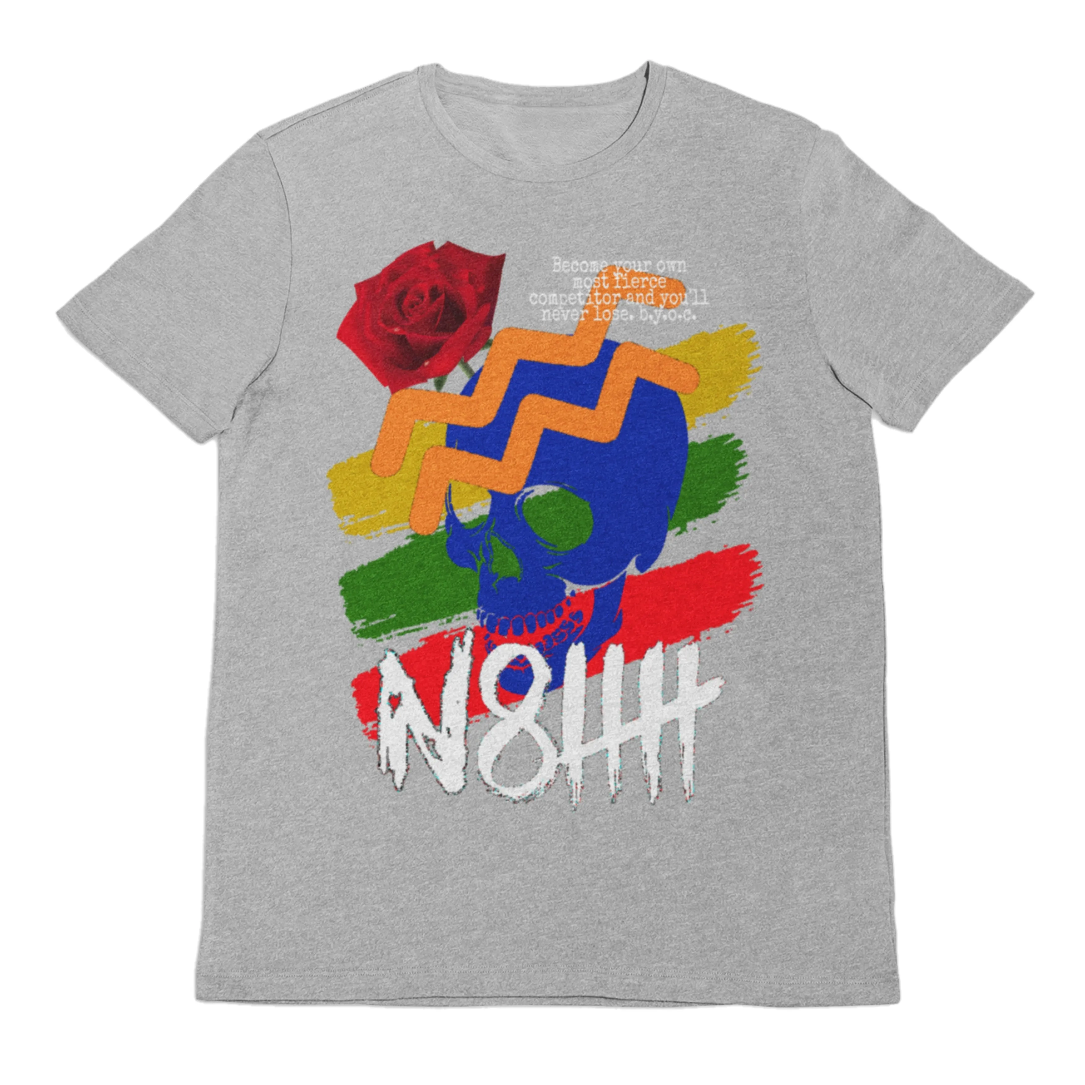 B.Y.O.C. Skulls & Roses Softstyle T-Shirt