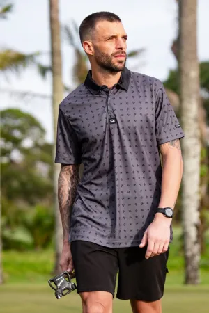 CA Premium Golf Shirt | Charcoal Golf Carts