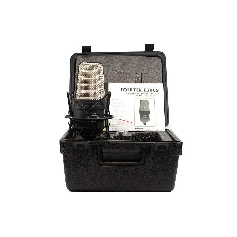 CAD Equitek E300S Large Diaphragm Multi-Pattern Condenser Microphone