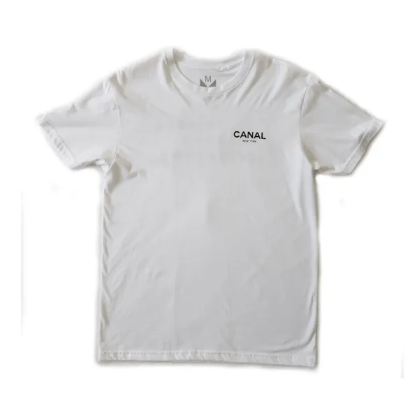 Canal New York - Film T-Shirt - White SALE
