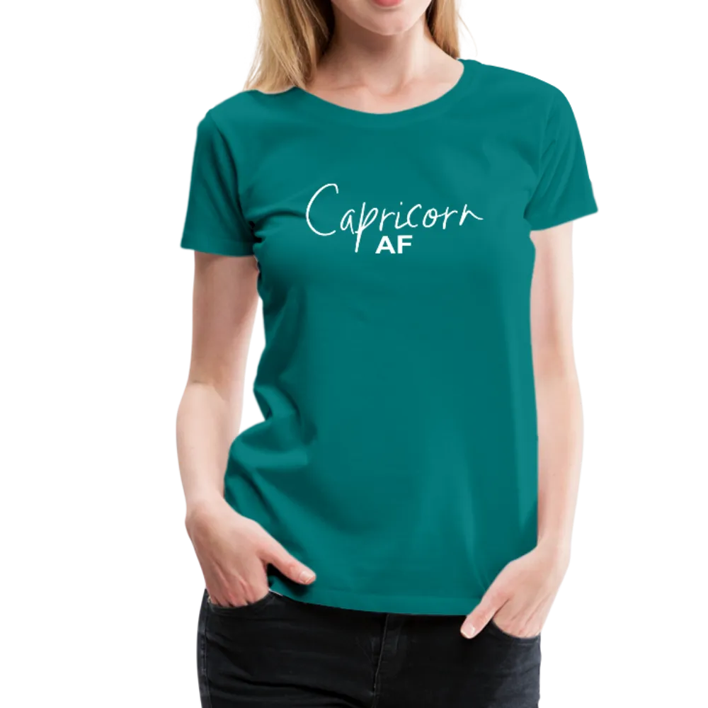 Capricorn AF Women’s Premium T-Shirt (CK1571W)