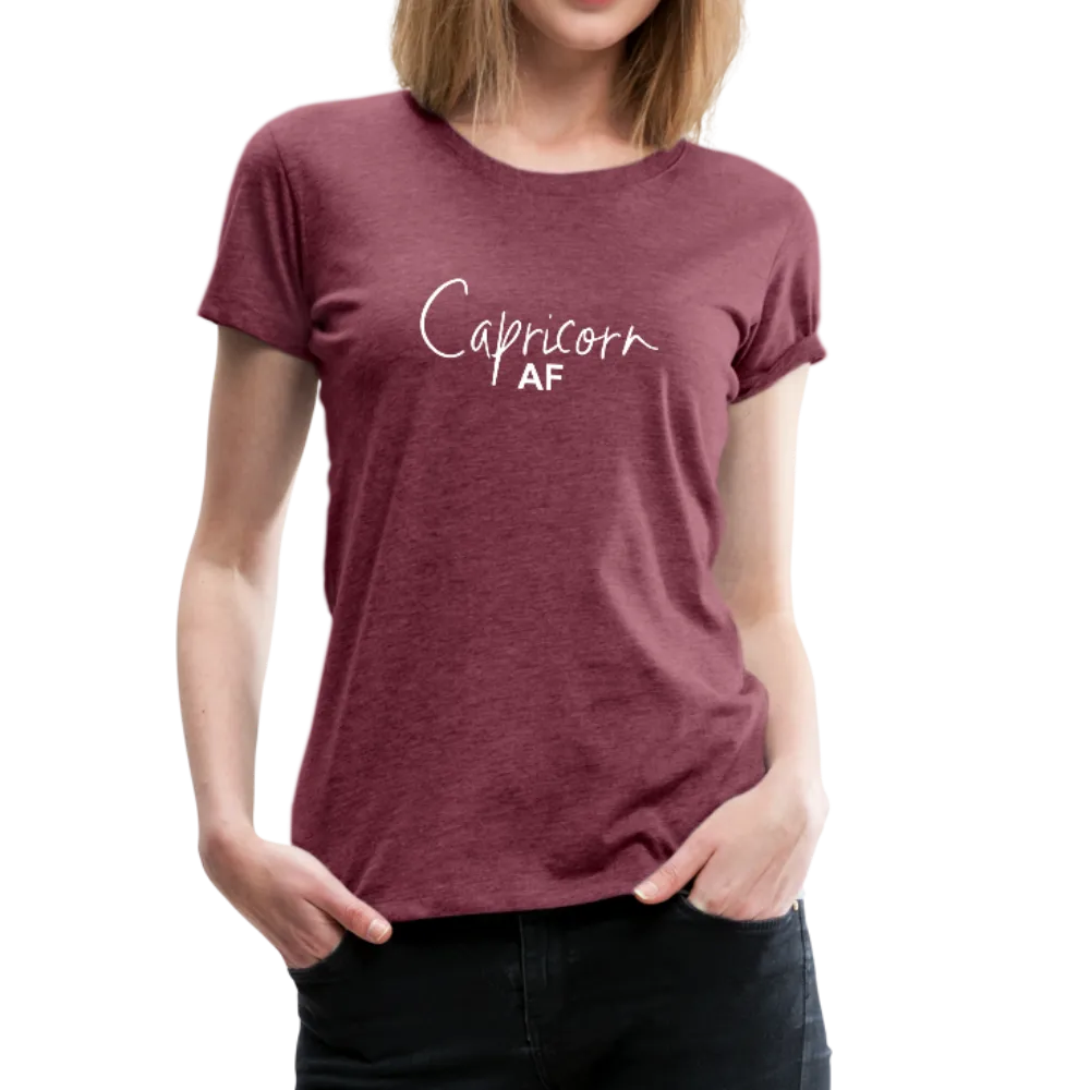 Capricorn AF Women’s Premium T-Shirt (CK1571W)