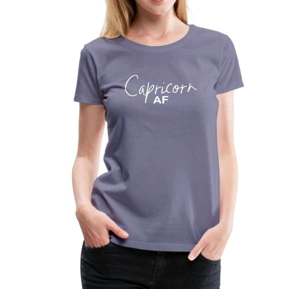 Capricorn AF Women’s Premium T-Shirt (CK1571W)