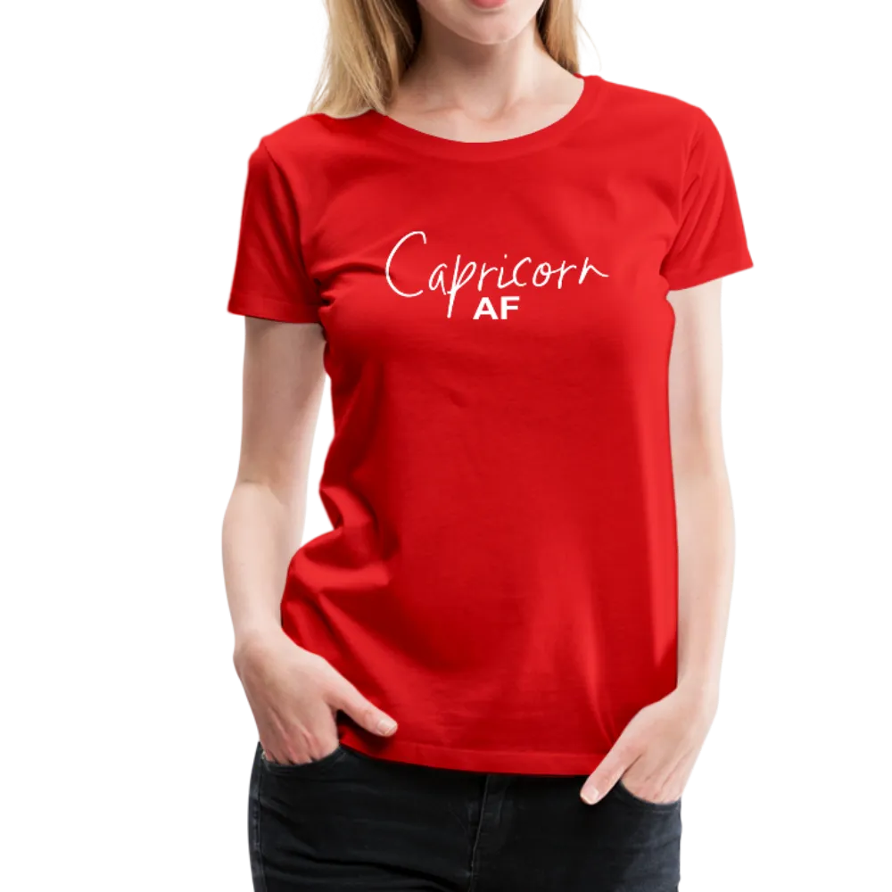 Capricorn AF Women’s Premium T-Shirt (CK1571W)