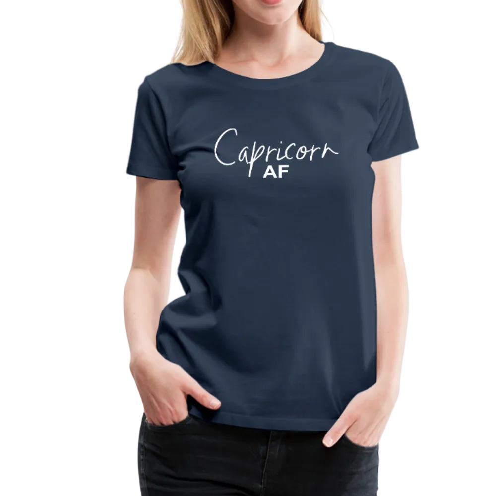 Capricorn AF Women’s Premium T-Shirt (CK1571W)