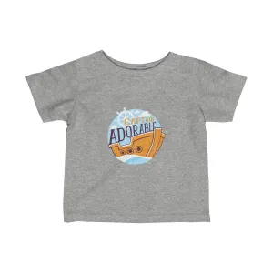 CAPTAIN ADORABLE <br>infant tee