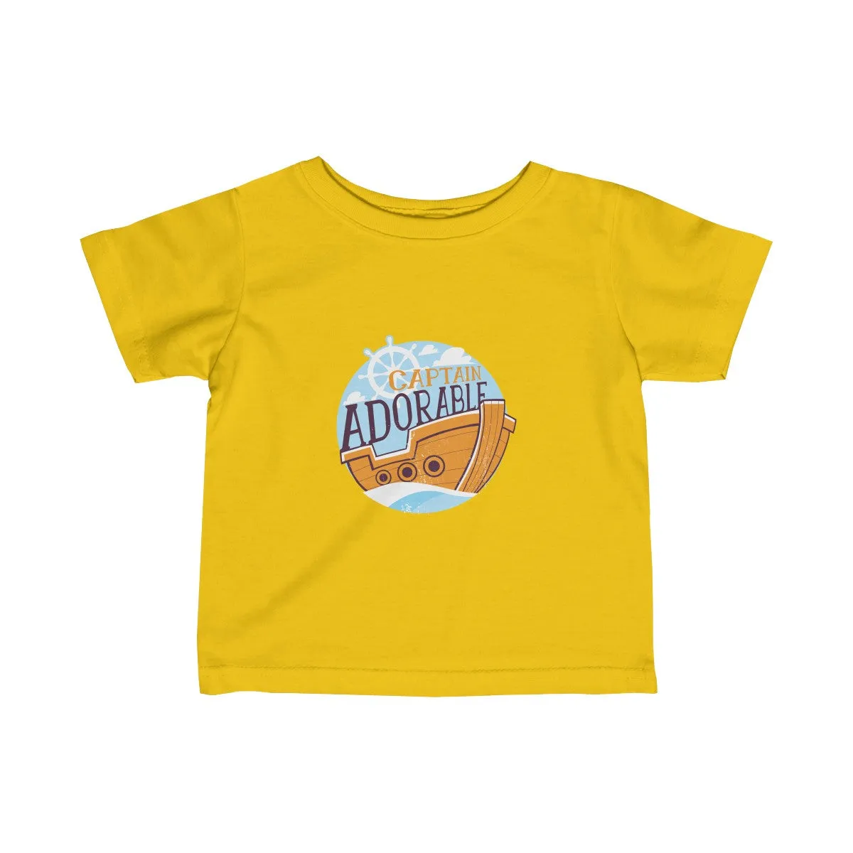 CAPTAIN ADORABLE <br>infant tee