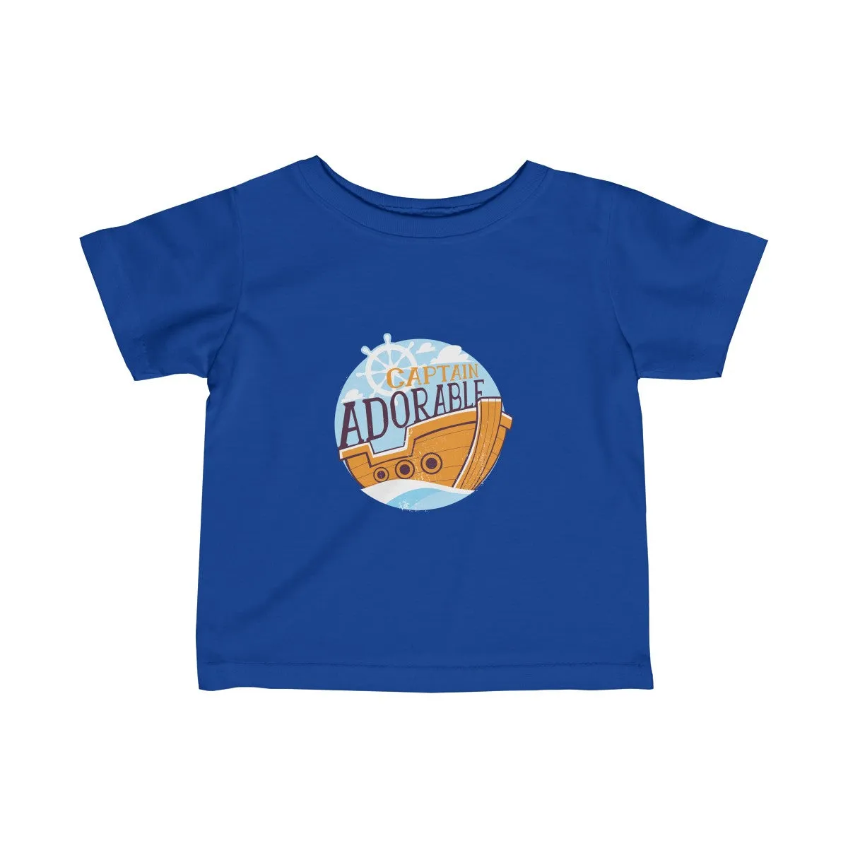 CAPTAIN ADORABLE <br>infant tee