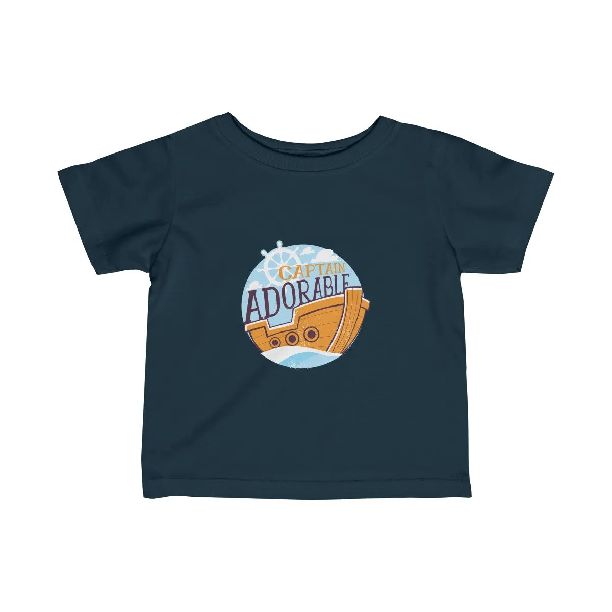 CAPTAIN ADORABLE <br>infant tee